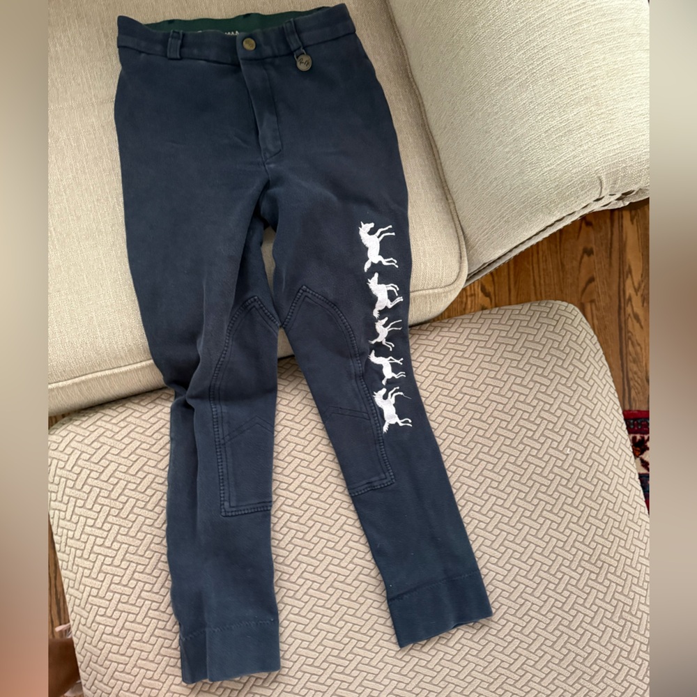Girls size 10 equestrian riding breeches